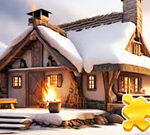 Jigsaw Puzzle: Snow House