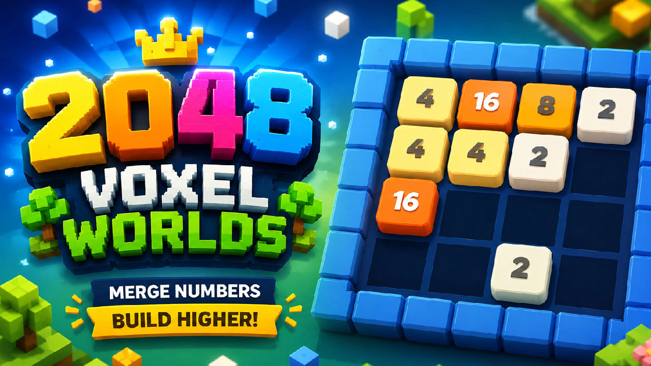 Image 2048 Voxel Worlds